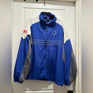 Indianapolis Colts Sport Illustrated Edition Wind Breaker Zip-Up- adult Large